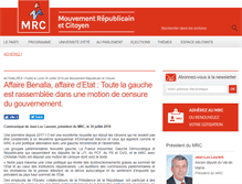 Tablet Screenshot of mrc-france.org